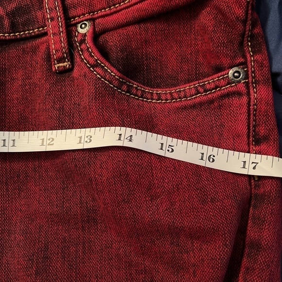 LF FURST of a kind premium skinny jeans dark red - Picture 9 of 9
